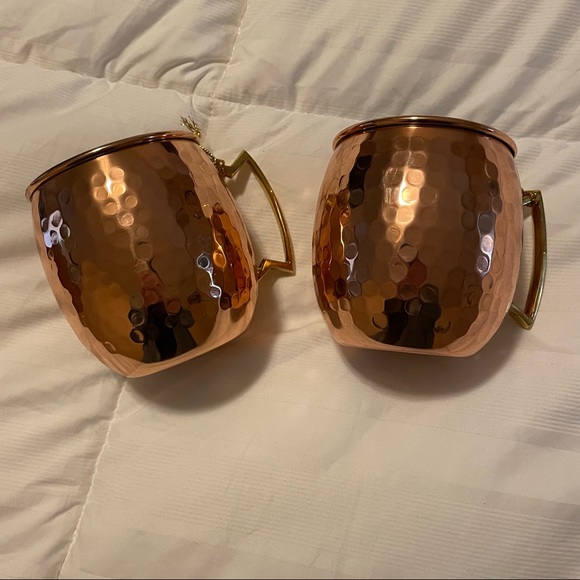 Set of 2 Copper Moscow Mule Mugs - Picture 2 of 13